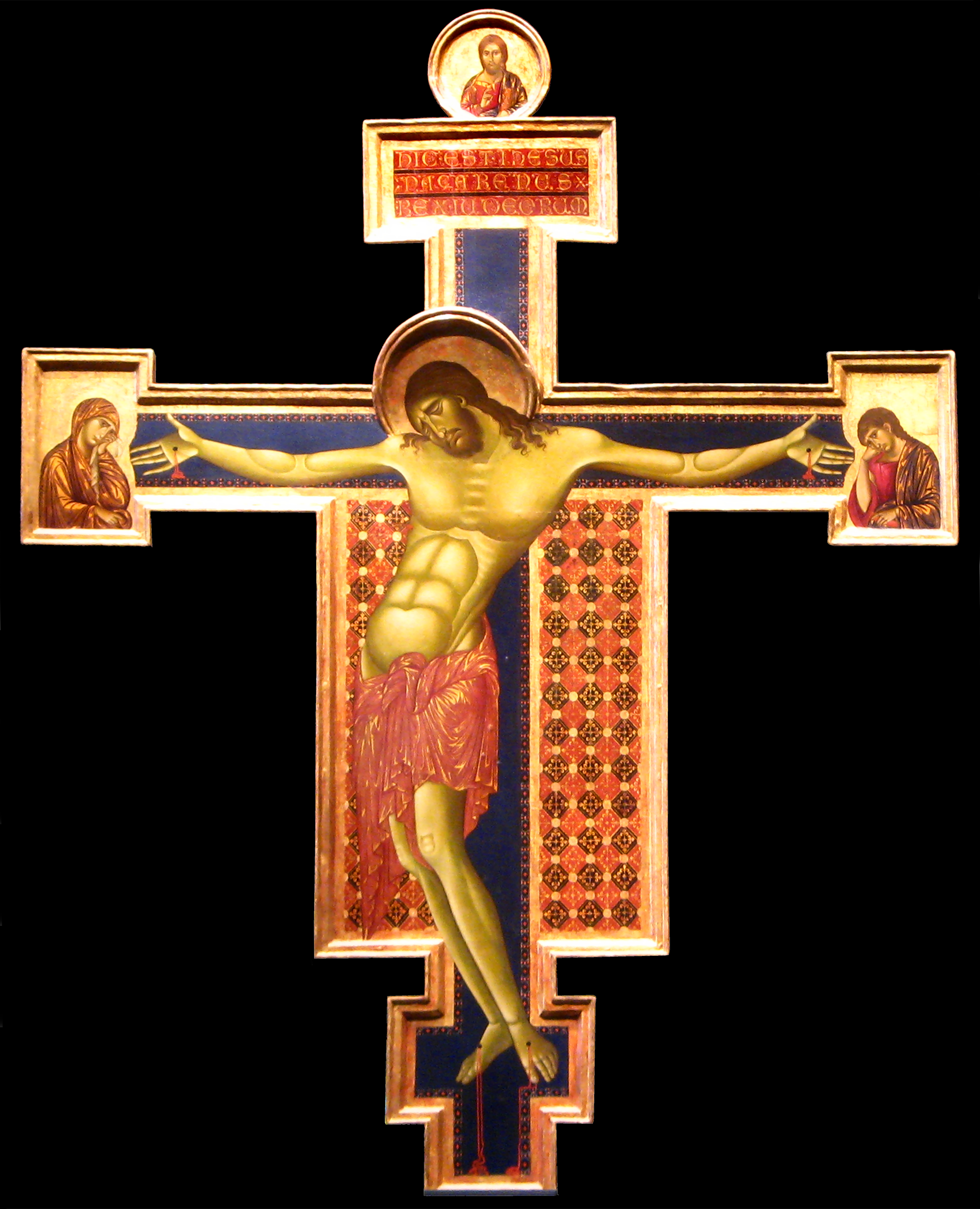 Crucifix · Cimabue · c. 1270 · Basilica of San Dominico, Arezzo