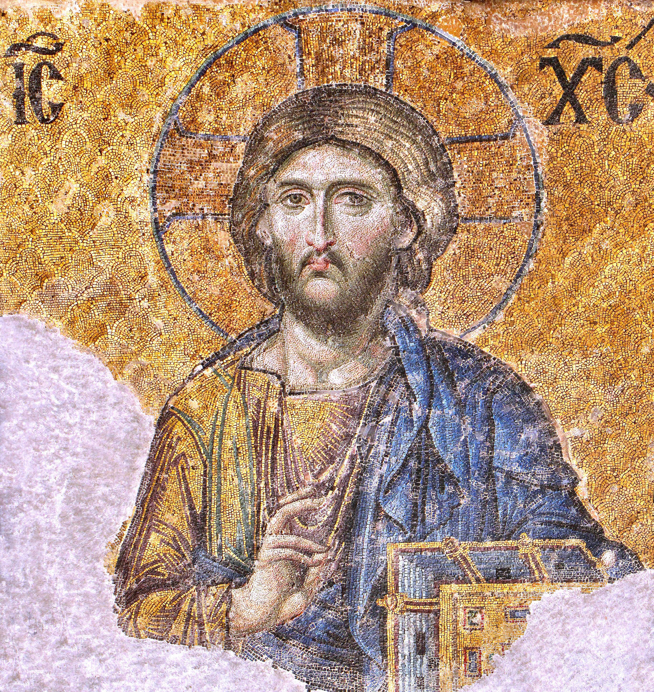 Christ Pantocrator mosaic · Hagia Sophia · A touchstone of the Byzantine tradition Cimabue transformed