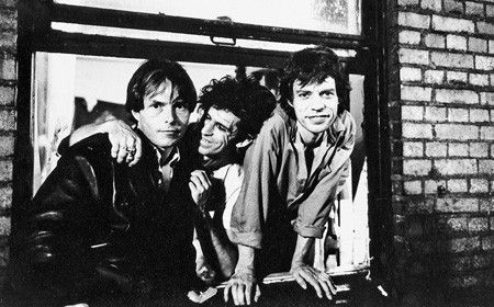 With the Rolling Stones — fifteen years of collaboration.