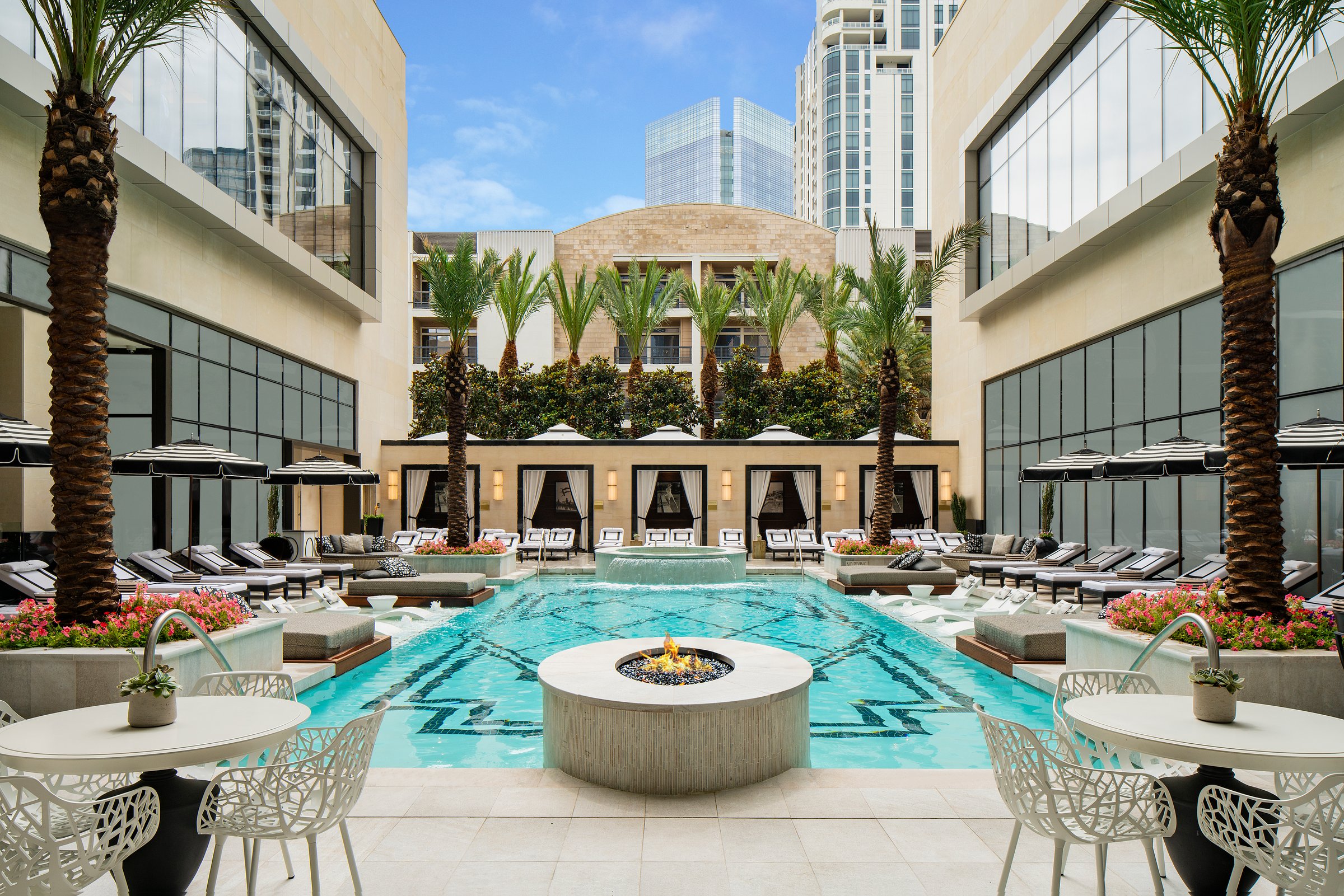 Daytime pool — The Post Oak Hotel